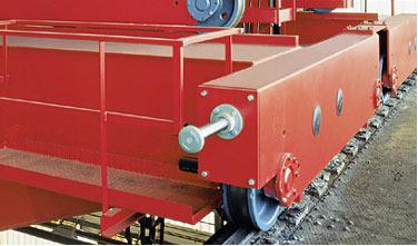 Seated wire rope hoist