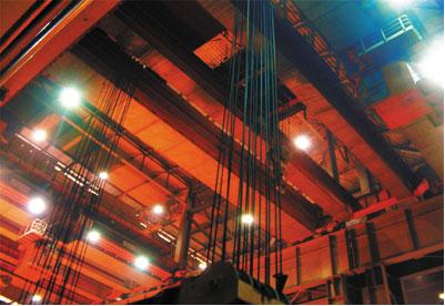 Metallurgical explosion-proof crane